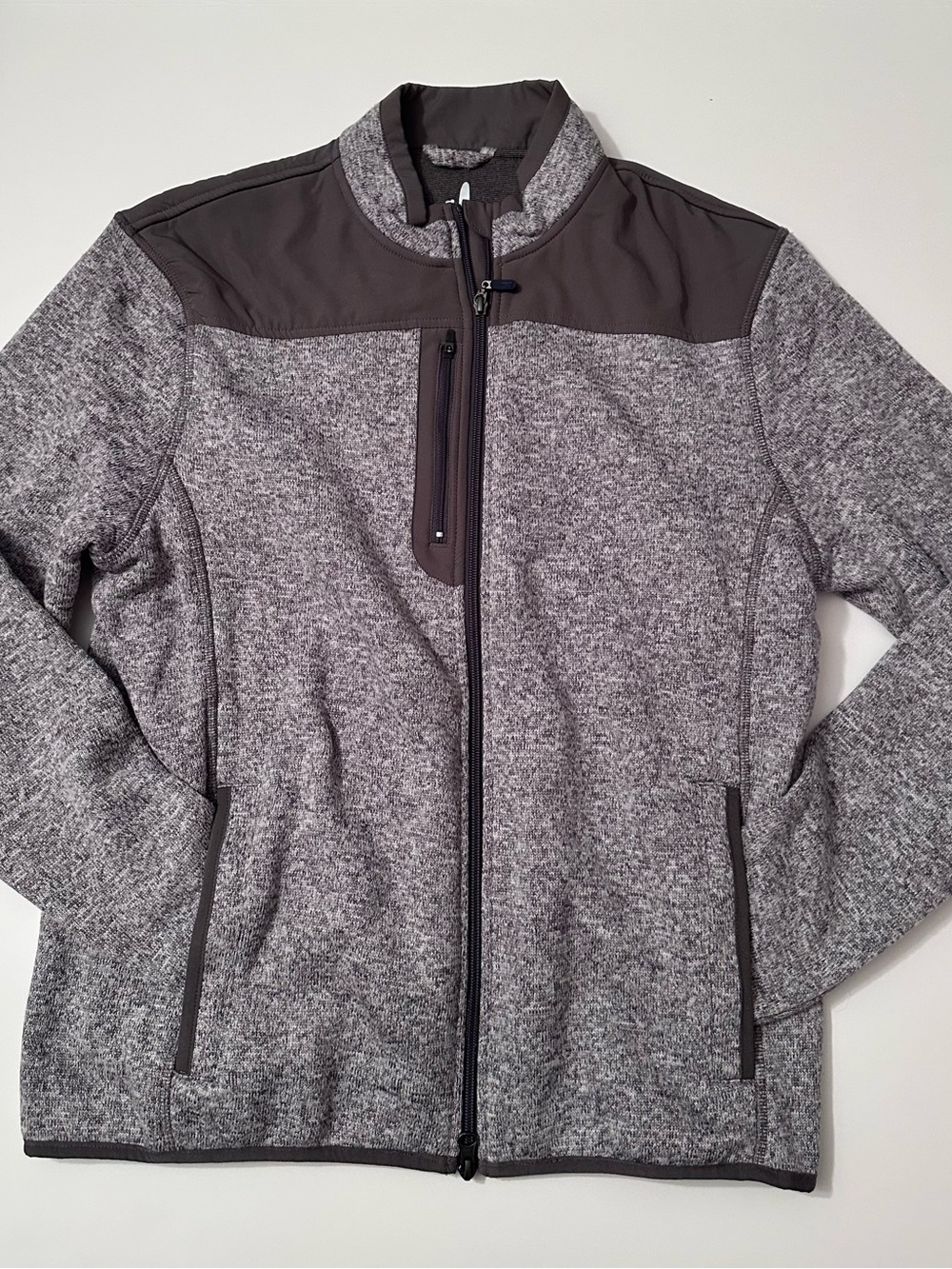 johnnie-O Arlo Full Zip Fleece Jacket